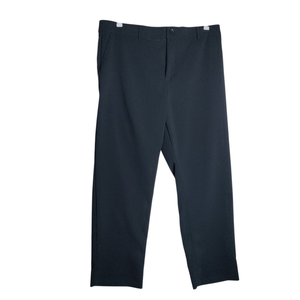 Torrid Black Straight Leg Career Trousers Plus Size 18R Stretch Office Pants